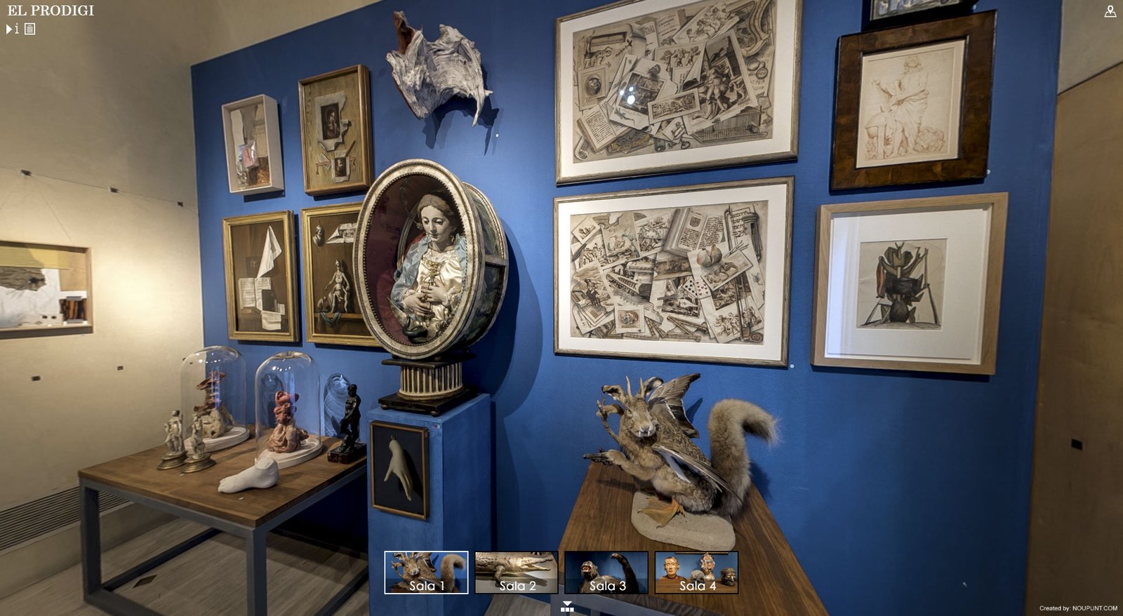 tour 360 galerías